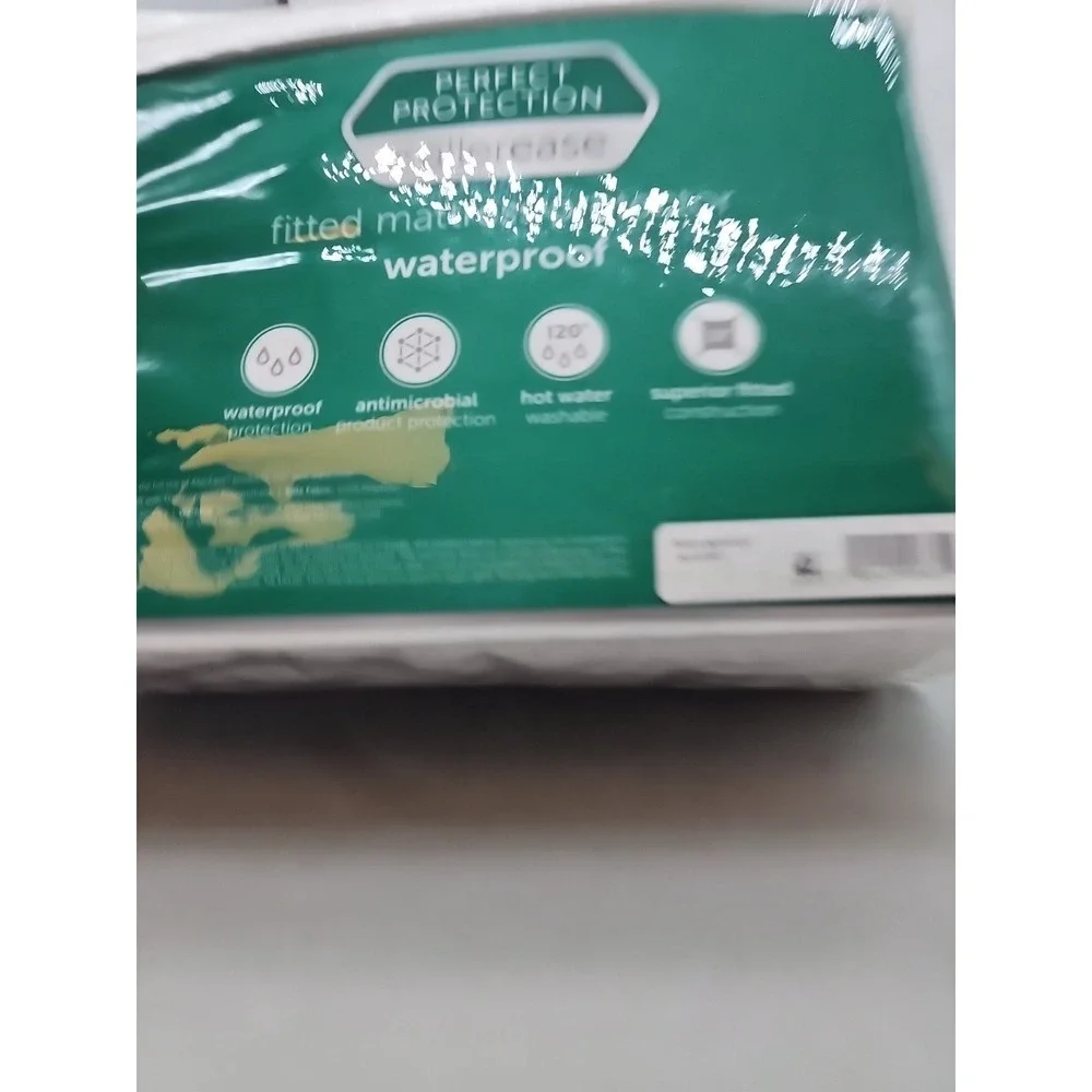 Twin‎ Size Fitted Waterproof Mattress Protector  - AllerEase Perfect Protection